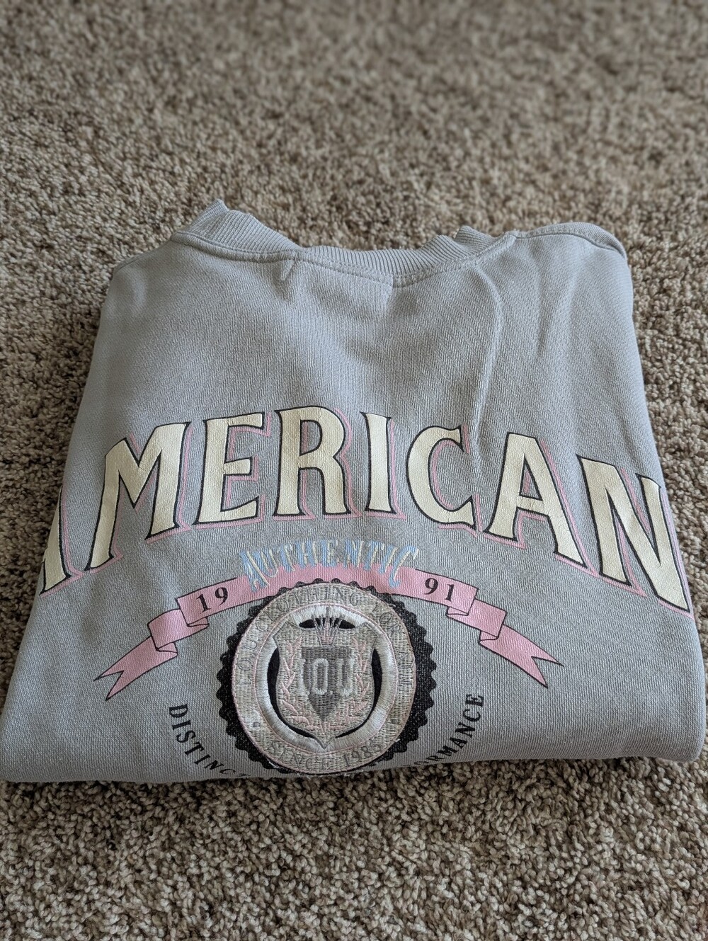 Vintage IOU 1991 Crew Sweatshirt Size